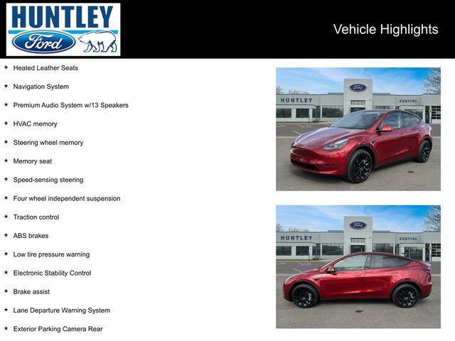 used 2024 Tesla Model Y car, priced at $36,372