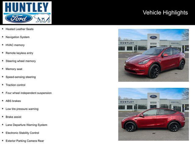 used 2024 Tesla Model Y car, priced at $39,939