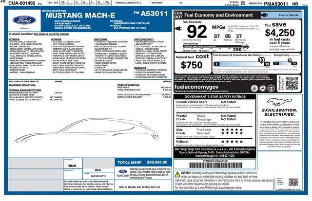 used 2023 Ford Mustang Mach-E car, priced at $29,929