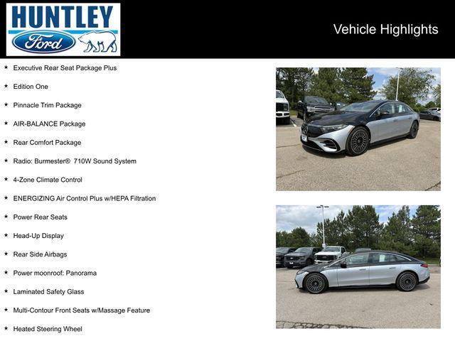 used 2022 Mercedes-Benz EQS 580 car, priced at $59,888