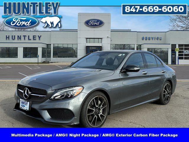 used 2018 Mercedes-Benz AMG C 43 car, priced at $25,972