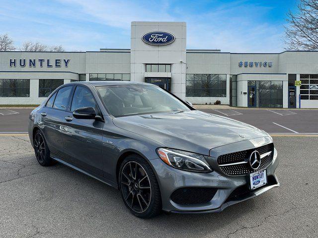 used 2018 Mercedes-Benz AMG C 43 car, priced at $25,972