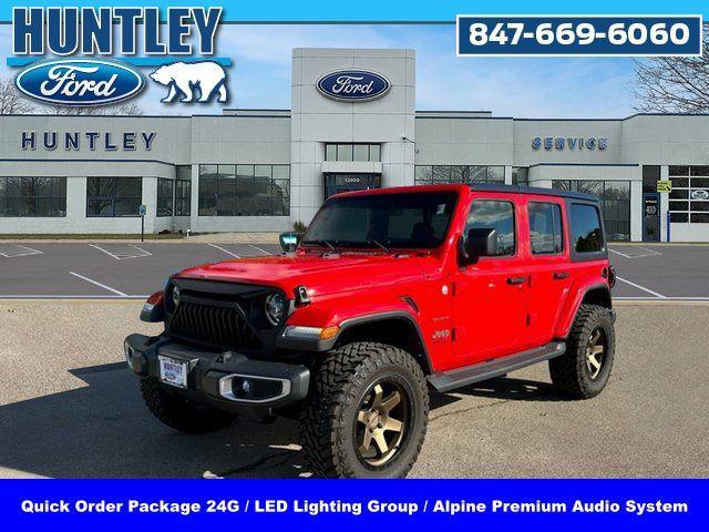 used 2018 Jeep Wrangler Unlimited car, priced at $29,772