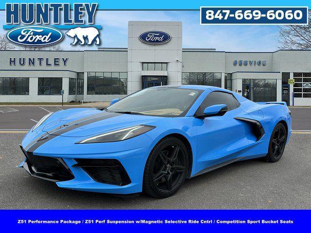 used 2021 Chevrolet Corvette car, priced at $69,972