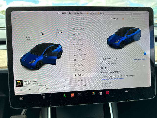 used 2020 Tesla Model Y car, priced at $26,926