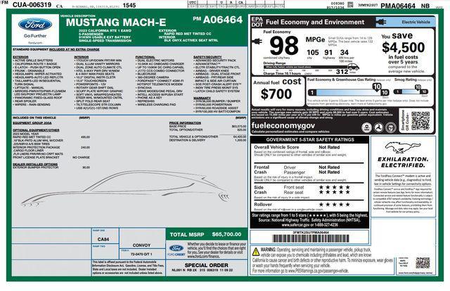 used 2023 Ford Mustang Mach-E car, priced at $27,777