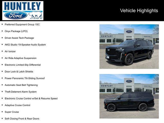 used 2021 Cadillac Escalade car, priced at $67,972