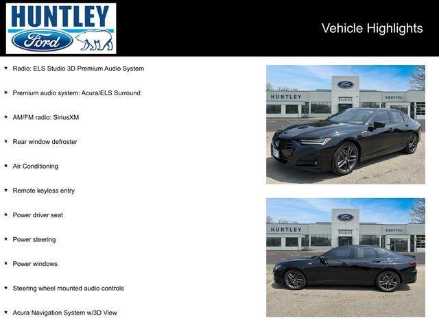 used 2024 Acura TLX car, priced at $37,888