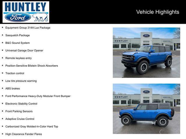 used 2022 Ford Bronco car, priced at $38,972