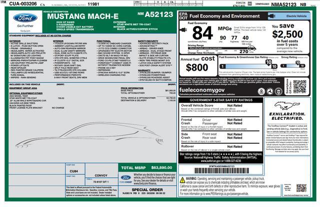 used 2022 Ford Mustang Mach-E car, priced at $32,888