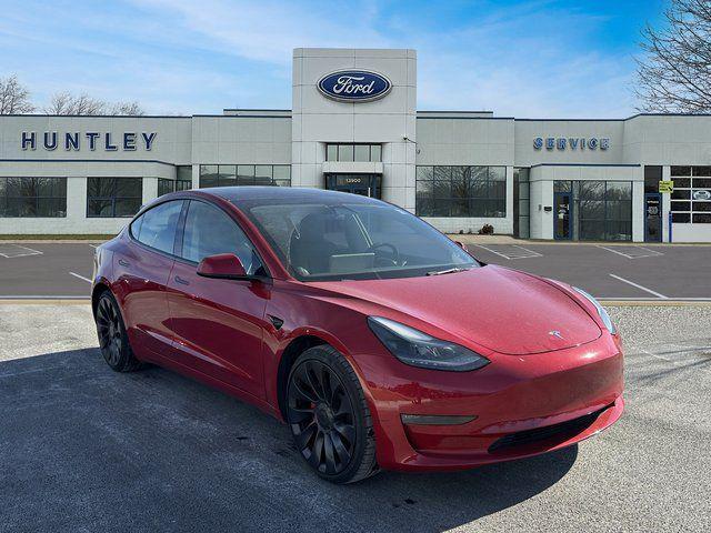 used 2022 Tesla Model 3 car, priced at $28,888