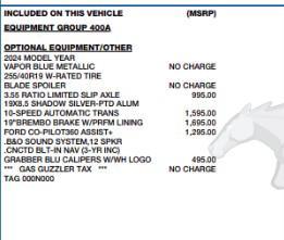 used 2024 Ford Mustang car, priced at $44,472