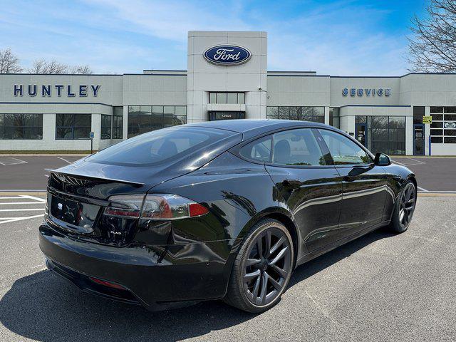 used 2021 Tesla Model S car, priced at $53,972