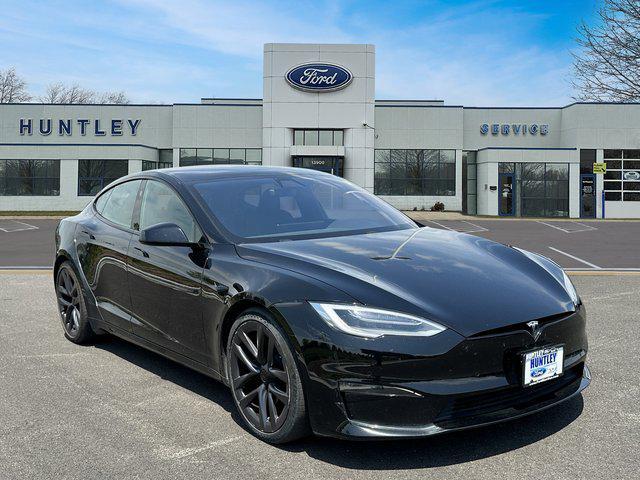 used 2021 Tesla Model S car, priced at $53,972