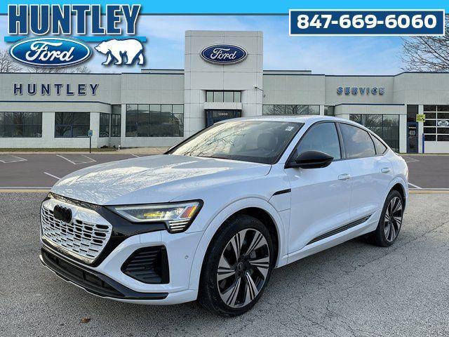 used 2024 Audi Q8 e-tron car, priced at $53,888