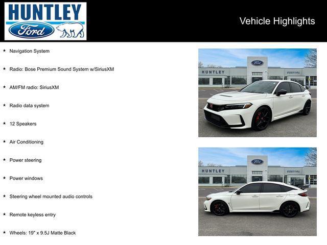 used 2024 Honda Civic Type R car, priced at $41,444