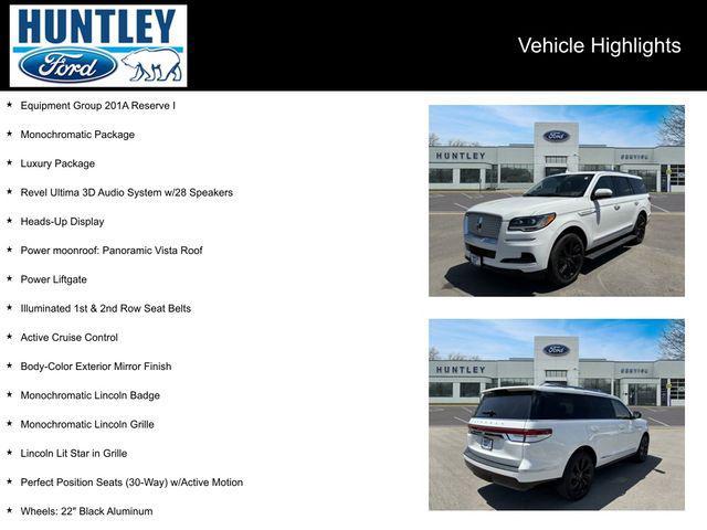 used 2022 Lincoln Navigator car, priced at $61,272