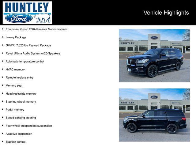 used 2021 Lincoln Navigator car, priced at $52,972