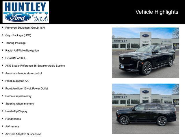 used 2023 Cadillac Escalade car, priced at $92,972