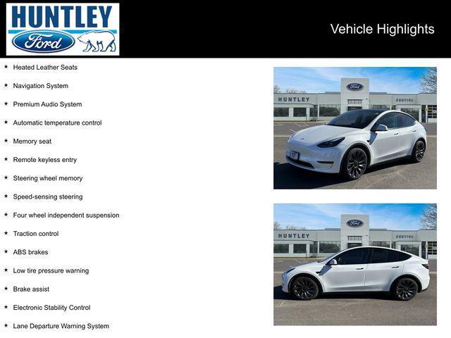 used 2021 Tesla Model Y car, priced at $32,932