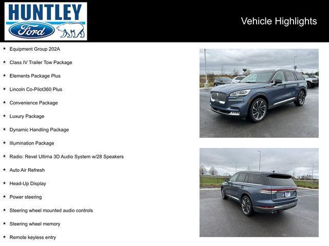 used 2021 Lincoln Aviator car, priced at $38,372