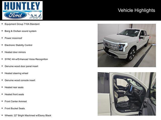 used 2023 Ford F-150 Lightning car, priced at $51,951