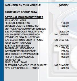 used 2021 Ford F-150 car, priced at $41,972