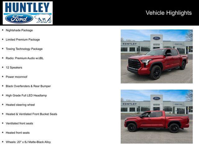 used 2024 Toyota Tundra Hybrid car, priced at $58,888