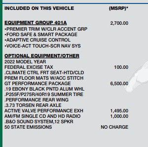 used 2022 Ford Mustang car, priced at $37,881