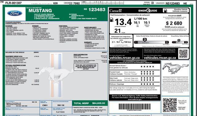 used 2022 Ford Mustang car, priced at $37,881