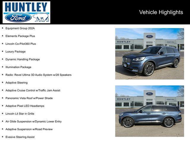 used 2020 Lincoln Aviator car, priced at $31,931