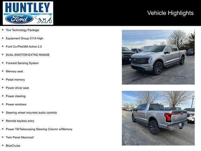 used 2022 Ford F-150 Lightning car, priced at $41,941