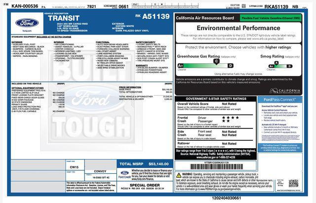 used 2024 Ford Transit-250 car, priced at $44,472