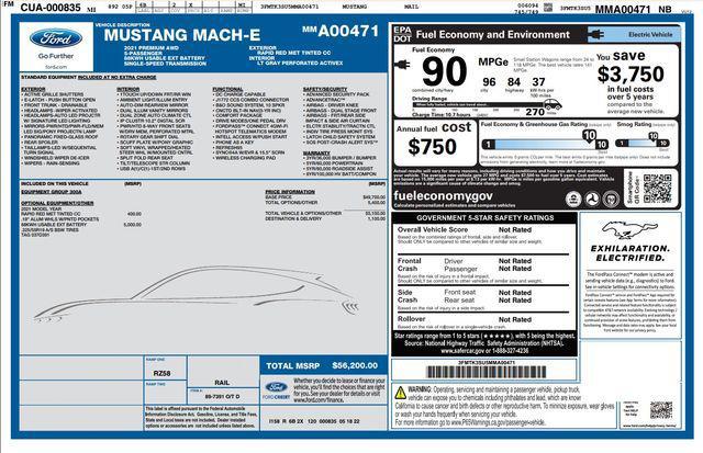 used 2021 Ford Mustang Mach-E car, priced at $28,272