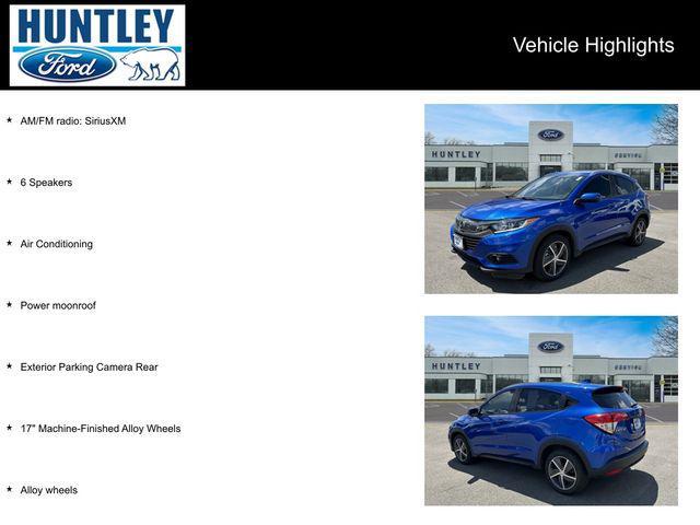 used 2022 Honda HR-V car, priced at $19,996