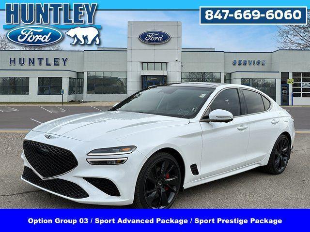 used 2022 Genesis G70 car, priced at $31,881