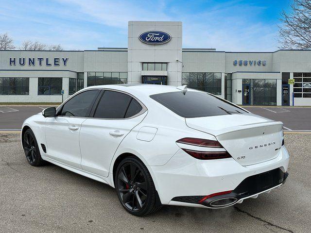 used 2022 Genesis G70 car, priced at $31,881