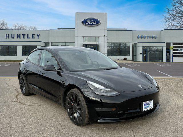 used 2022 Tesla Model 3 car, priced at $29,929