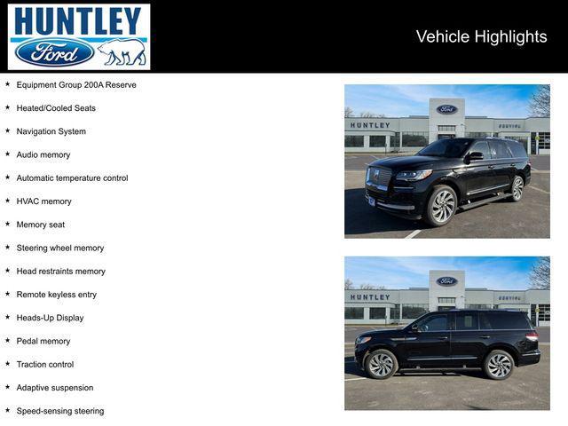 used 2023 Lincoln Navigator car, priced at $64,881