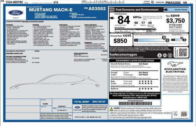 used 2023 Ford Mustang Mach-E car, priced at $32,932