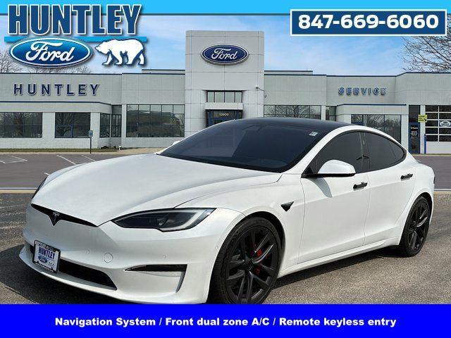 used 2022 Tesla Model S car, priced at $46,972