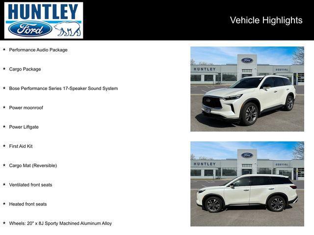 used 2023 INFINITI QX60 car, priced at $37,472