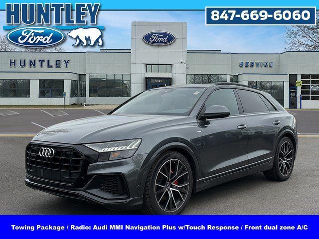 used 2021 Audi Q8 car, priced at $45,972