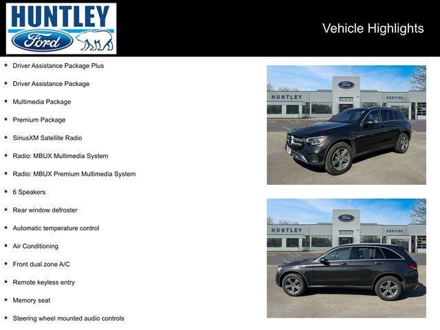 used 2021 Mercedes-Benz GLC 300 car, priced at $27,444