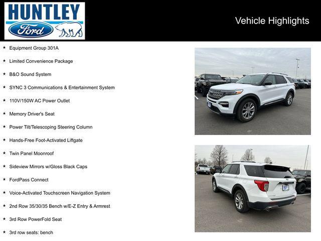 used 2021 Ford Explorer car, priced at $27,372