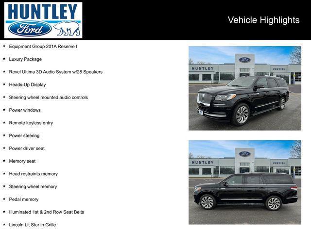 used 2022 Lincoln Navigator car, priced at $59,272