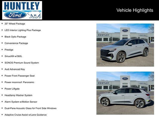 used 2023 Audi Q4 e-tron car, priced at $25,977