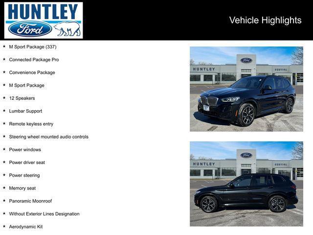 used 2024 BMW X3 car, priced at $44,772