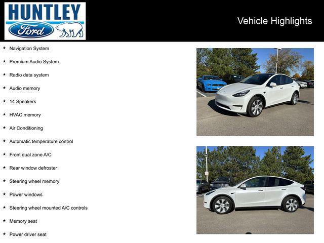 used 2022 Tesla Model Y car, priced at $31,931