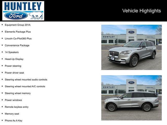 used 2020 Lincoln Aviator car, priced at $31,888